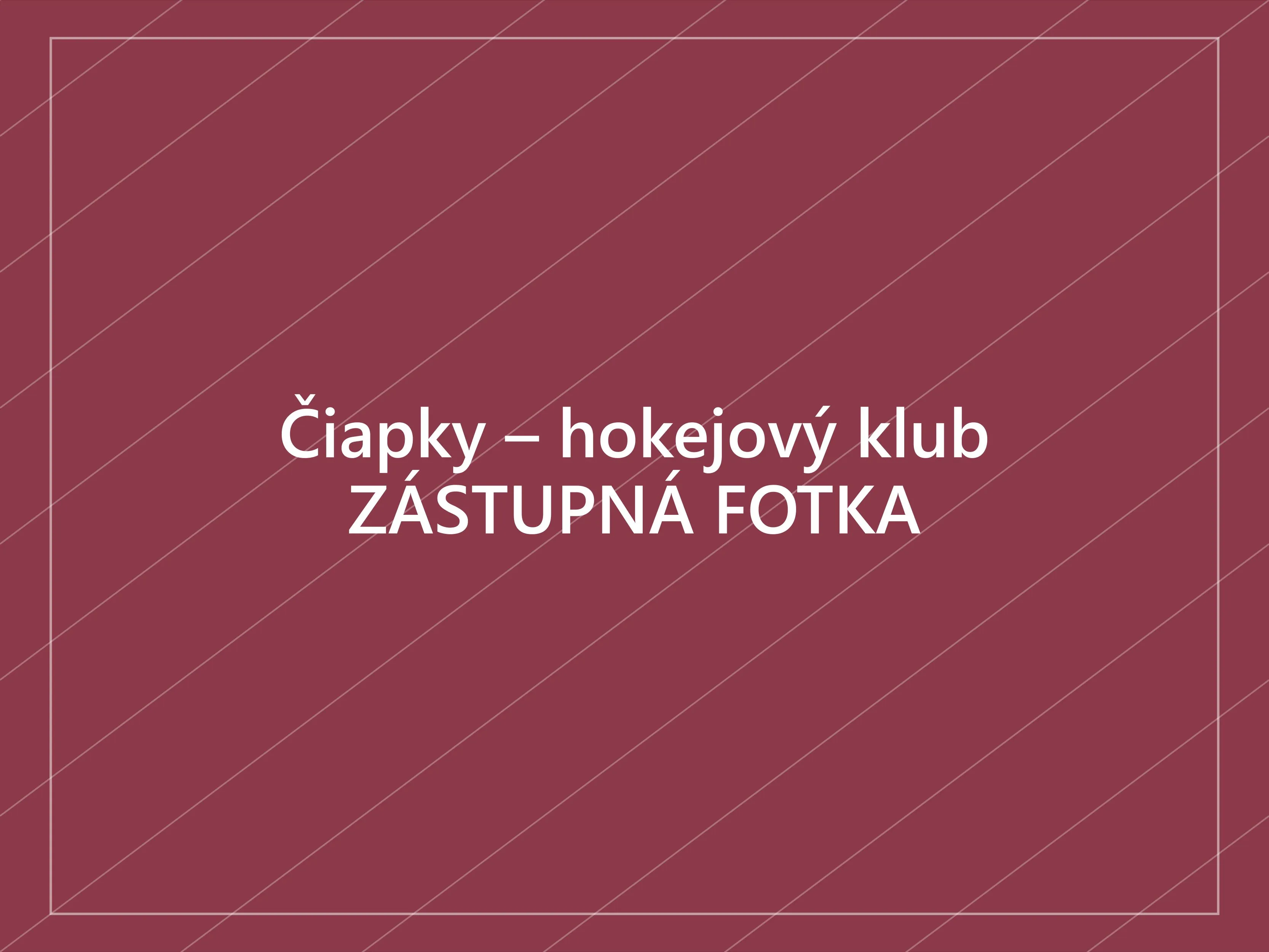 Pletená zimná čiapka s plastickým vyšitým logom hokejového klubu