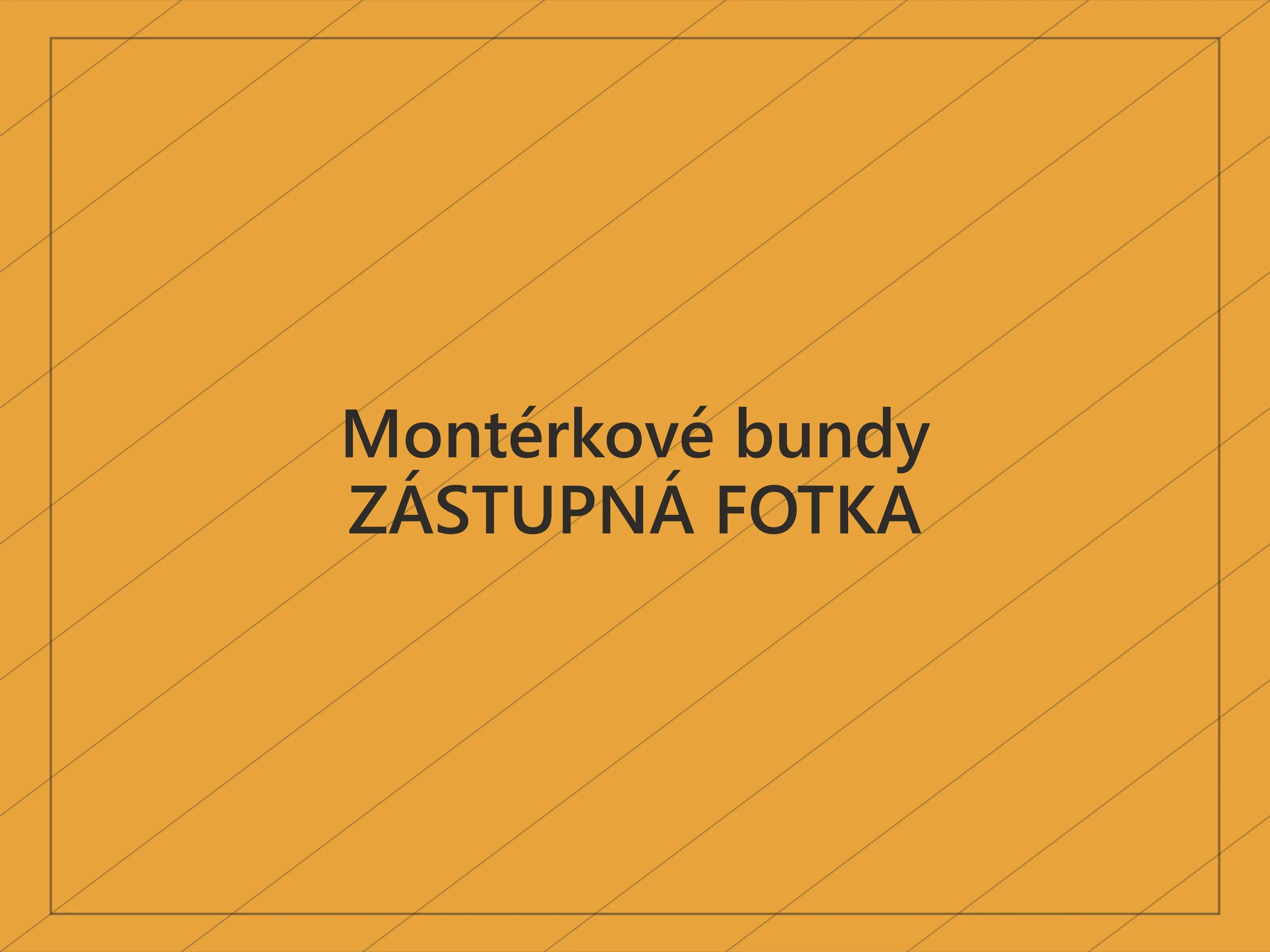 Pracovná bunda s vyšitým logom servisu a menovkou nad vreckom