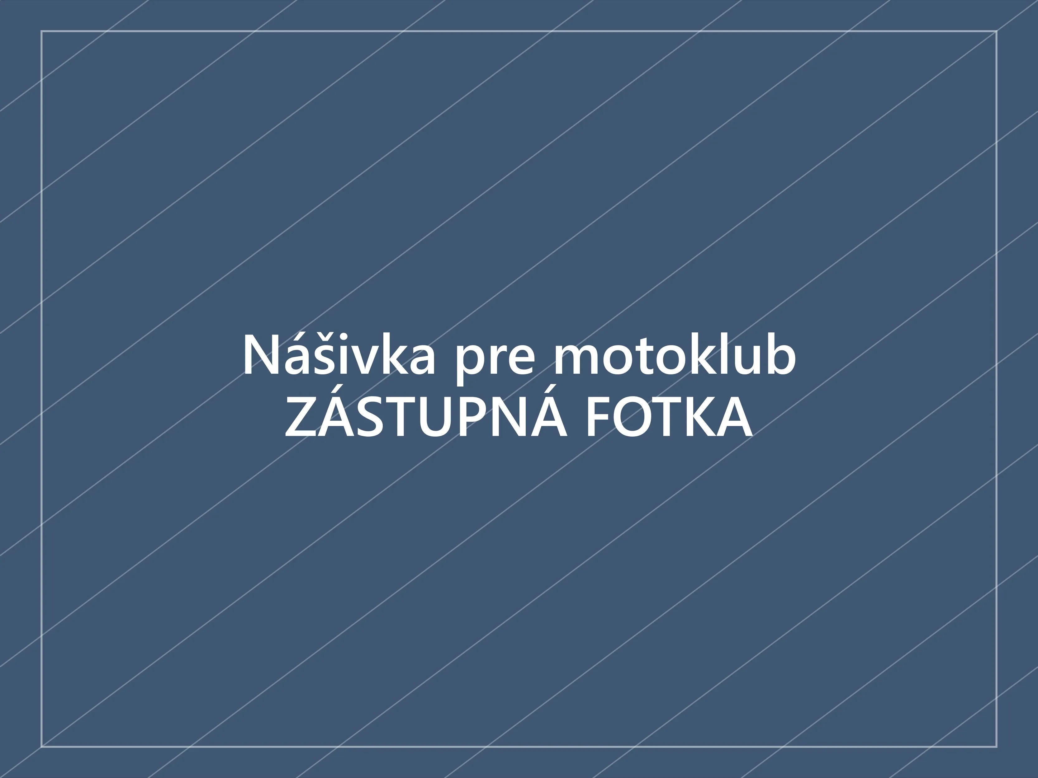 Veľká chrbtová nášivka motoklubu s orlom a nápisom v oblúku